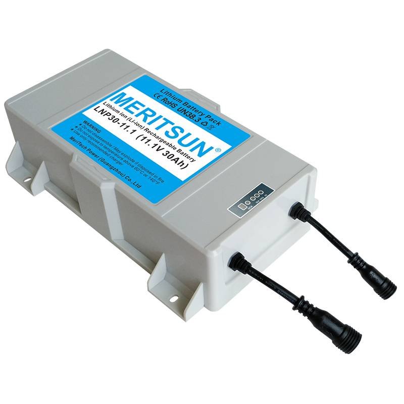 MERITSUN 12V 30Ah Solar Street Light Rechargeable Lipo Lithium ion Battery Solar Street Light Lithium Battery image22