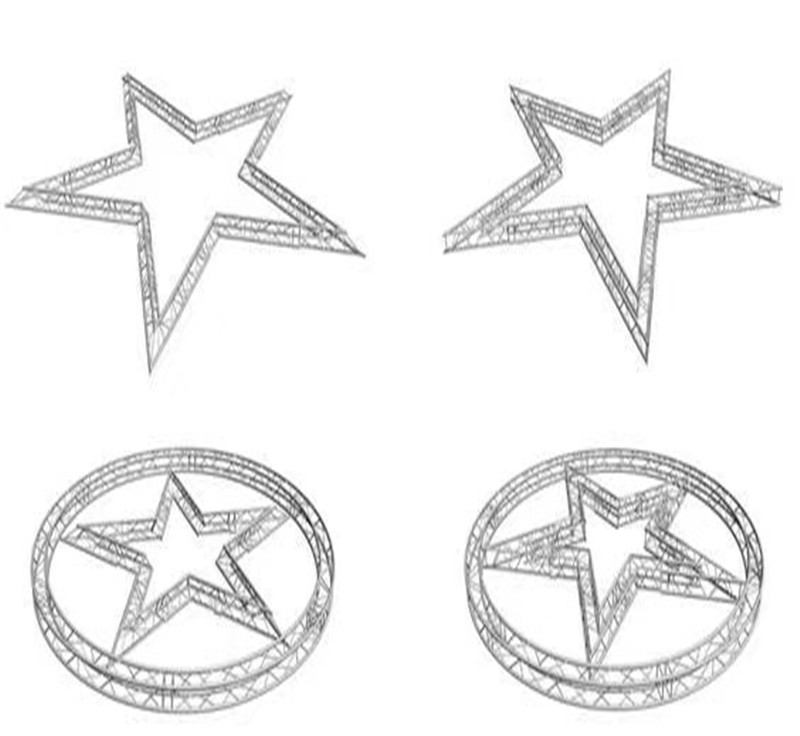 Aluminum alloy Profiled frame/Shape truss