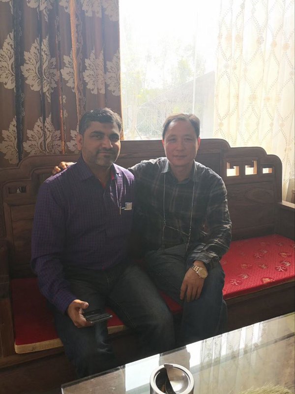 India client come to Meixin India client come to Meixin