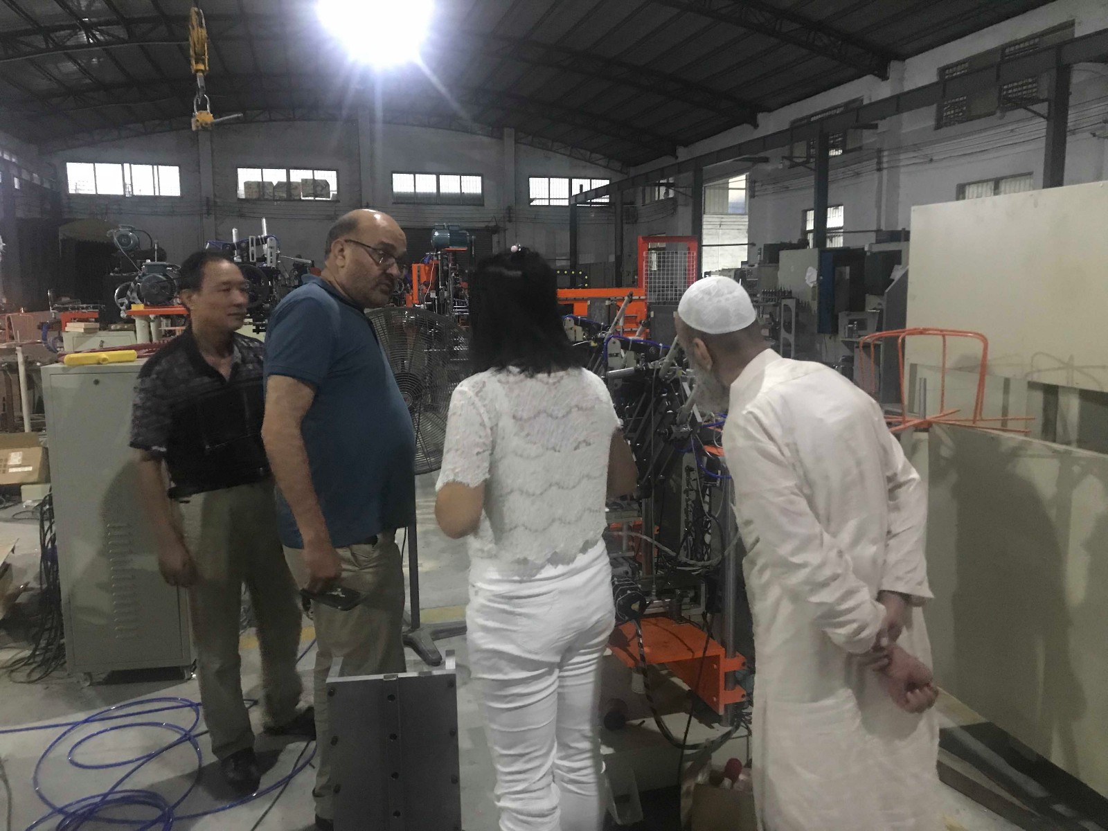 MEIXIN-Pakistan Clients Came To Meixin | Meixin Brush Machinery Company News