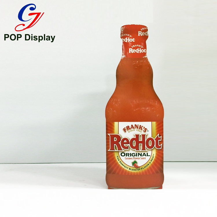 CAI YI JIE Cardboard Beer Bottle Display Rack For Hot Sale Drink/Milk/Soft Drink image2