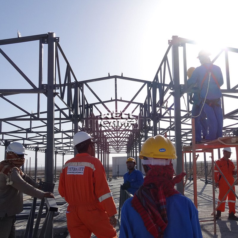 WELLCAMP, WELLCAMP prefab house, WELLCAMP container house Factory Supply Green Prefab Houses For Office, Wellcamp T-4 T prefabricated House image32