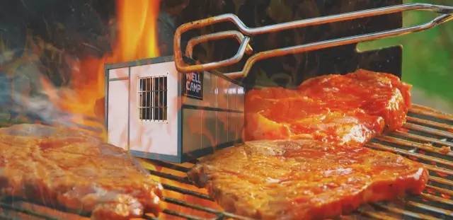 fireproof folding container house