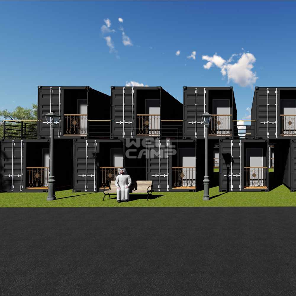 WELLCAMP, WELLCAMP prefab house, WELLCAMP container house Modern Shipping Container House for hotel, Wellcamp SC-4 Shipping Container House image93