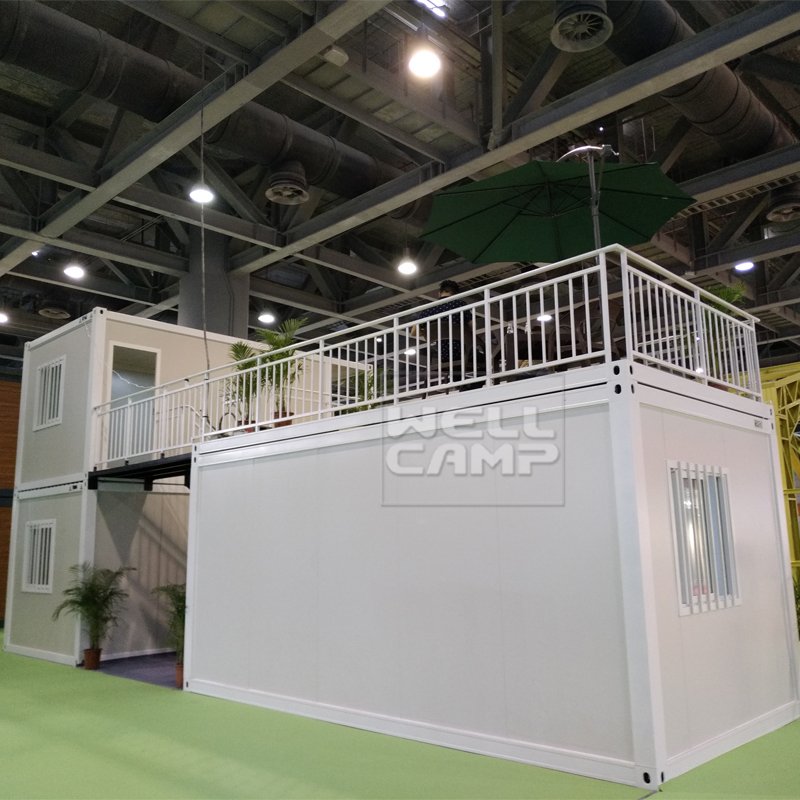 WELLCAMP, WELLCAMP prefab house, WELLCAMP container house Newest Two Floor Flat Pack Container House, Wellcamp FL-01 Flat Pack Container House image60