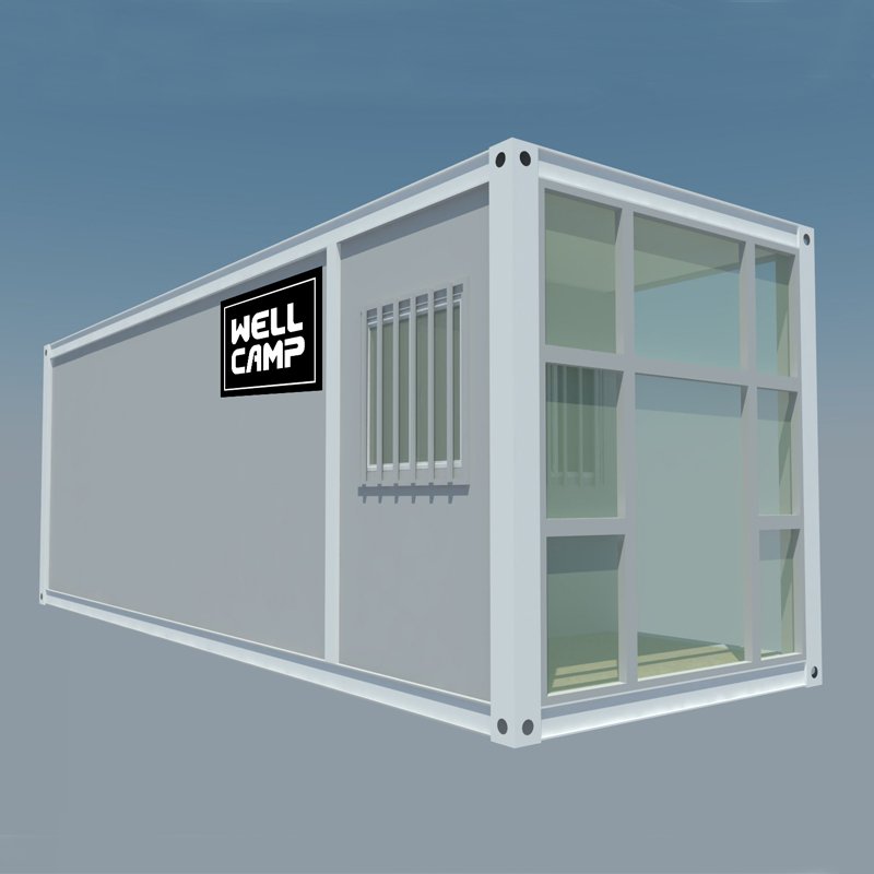WELLCAMP, WELLCAMP prefab house, WELLCAMP container house Extended Long Flat Pack Container House For Office, Wellcamp FL-05 Flat Pack Container House image57