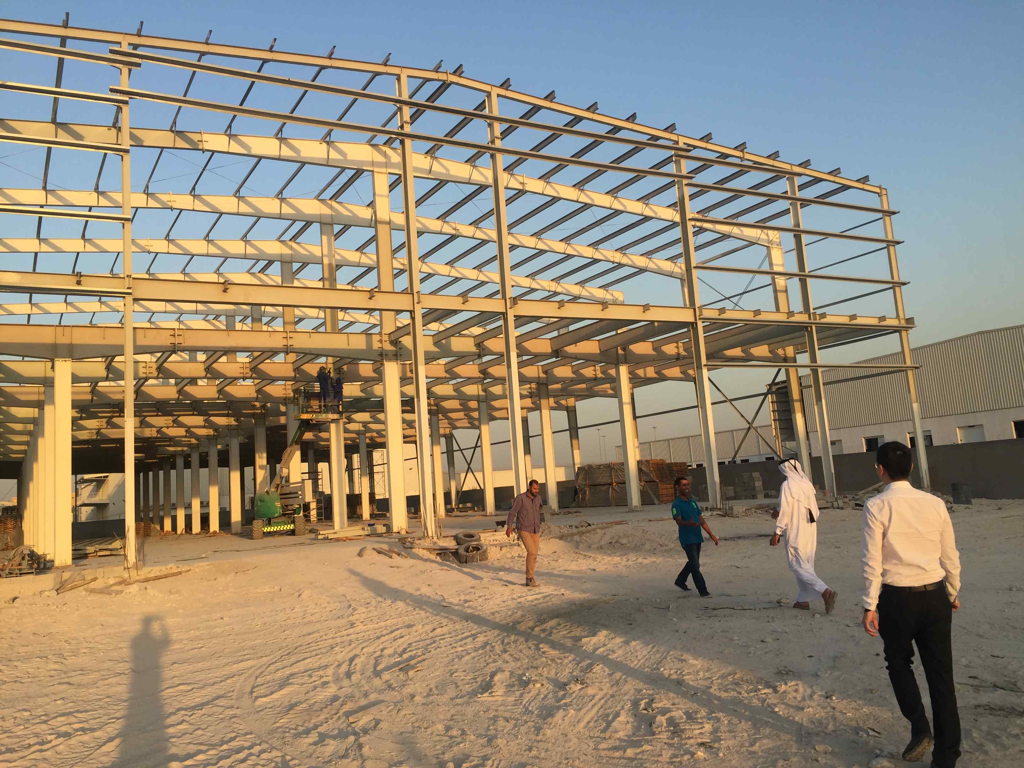 Qatar Construction Site