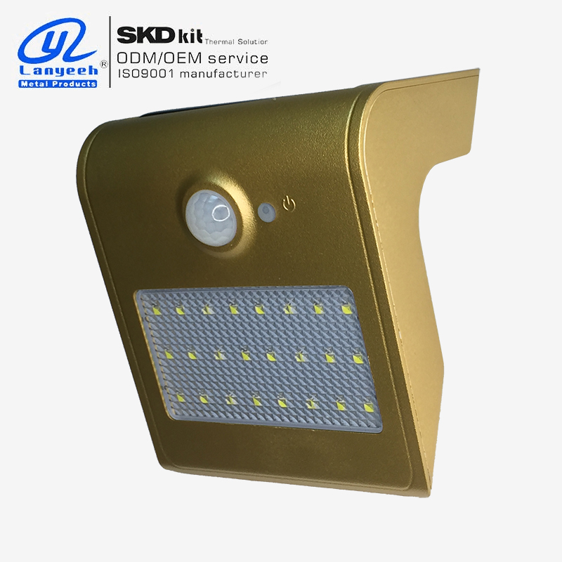 Solar led wall lamp 2.5W