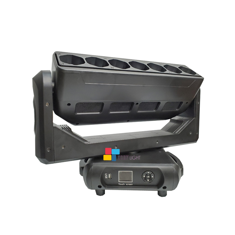 DJ Led Zoom 7Pcs 40W RGBW Moving Head Light