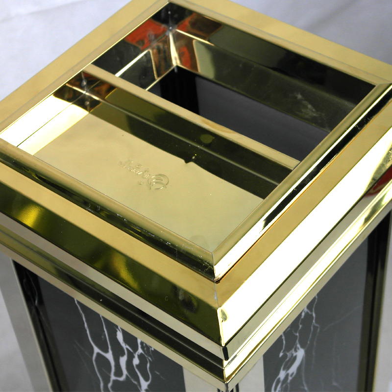 BoXin BX-A16 Manufacturer supply metal hotel ground ash barrel Hotel trash can image12