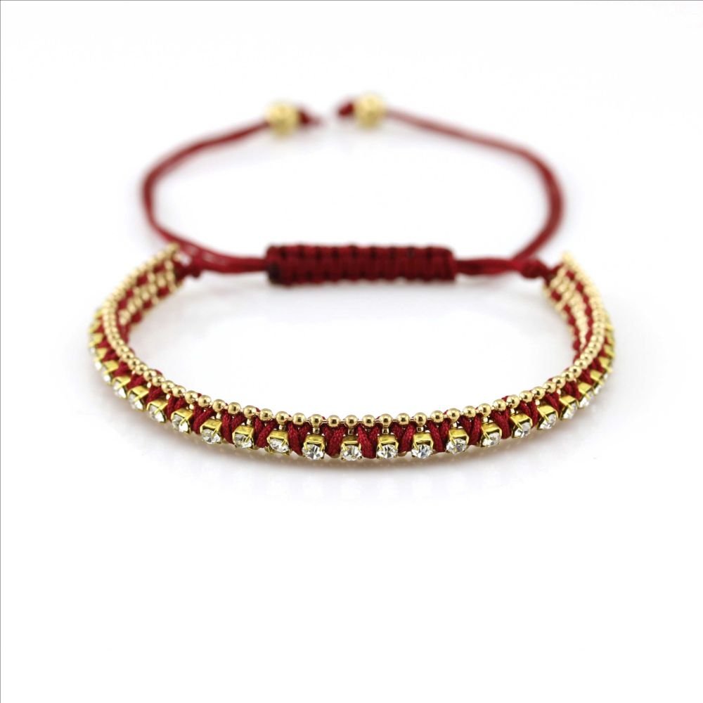 TTT Jewelry Pure Handmade Kids Christmas Birthday Party Favors Friendship Rope Bracelets Genuine Leather Bracelet image43