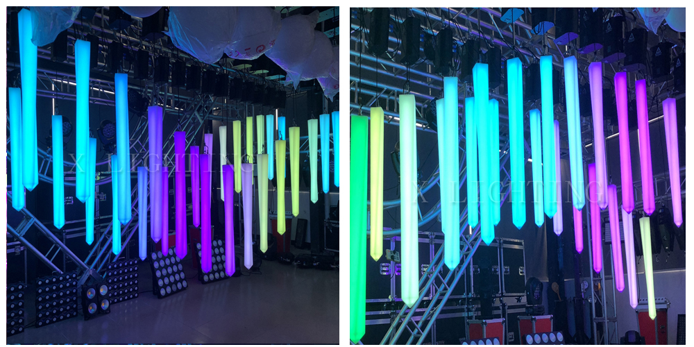 X lighting-Led Kinetic Column Light Use For Evento Manufacture | Kinetic Balls-1