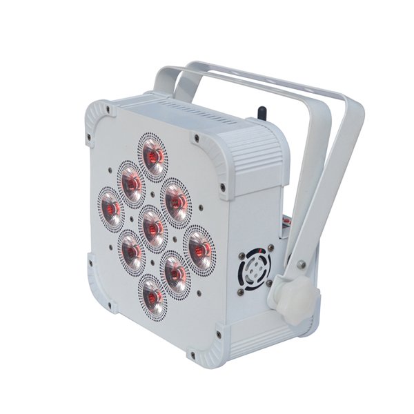 9pcs dj uplight Wireless Battery Par slim Light 6in1  X-P918