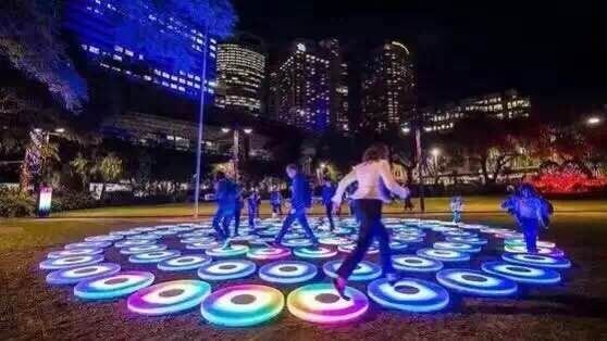 X lighting-Quality Circle Interactive Dance Floor | Led Dance Floor Wholesale-2
