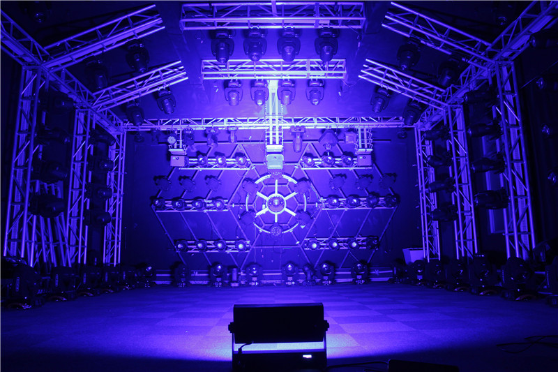 X lighting-Outdoor IP65 High power 440W RGBW 4in1 dmx led city color wall wash light X-W440-3