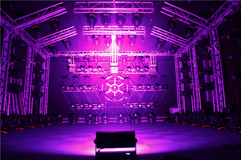 X lighting-Outdoor IP65 High power 440W RGBW 4in1 dmx led city color wall wash light X-W440-4