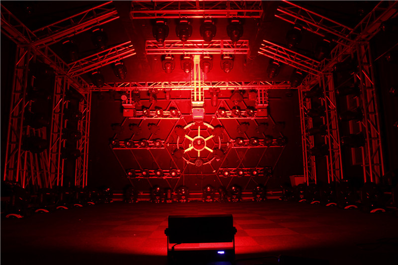 X lighting-Outdoor IP65 High power 440W RGBW 4in1 dmx led city color wall wash light X-W440-5