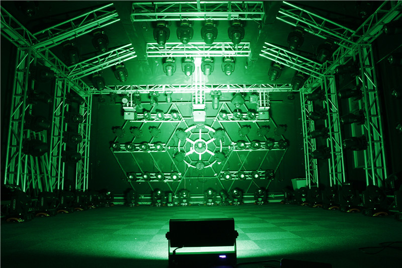 X lighting-Outdoor IP65 High power 440W RGBW 4in1 dmx led city color wall wash light X-W440-6