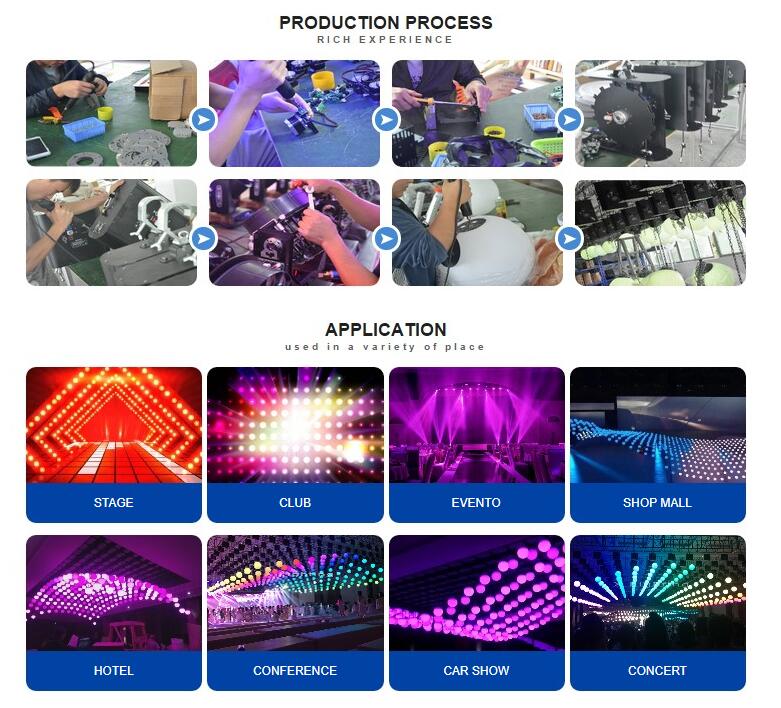 X lighting-Dmx512 3D ball Led Kinetic Lights-1