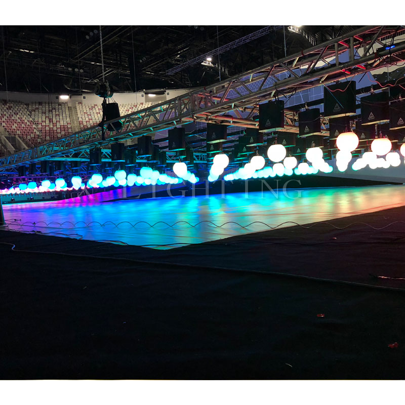 X lighting-Dmx512 3D ball Led Kinetic Lights-3