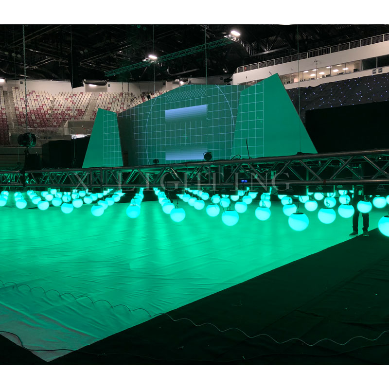 X lighting-Dmx512 3D ball Led Kinetic Lights-4