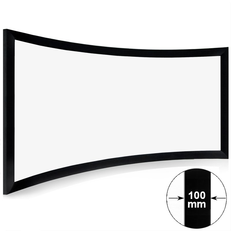 XY Screens Curved Widescreen Projector Screen CHK100C Series Large Cinema Project Curved Projector Screens image5