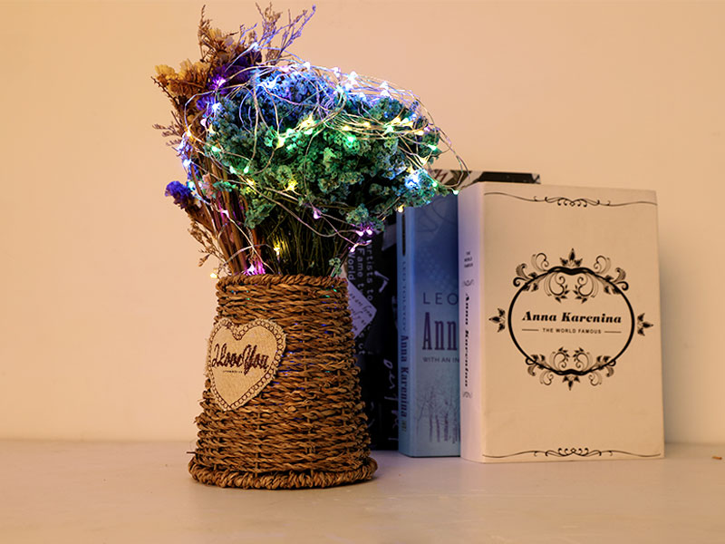 Fairy String Lights Battery Operated Waterproof 8 Modes 100LEDs Remote Control Christmas Decor